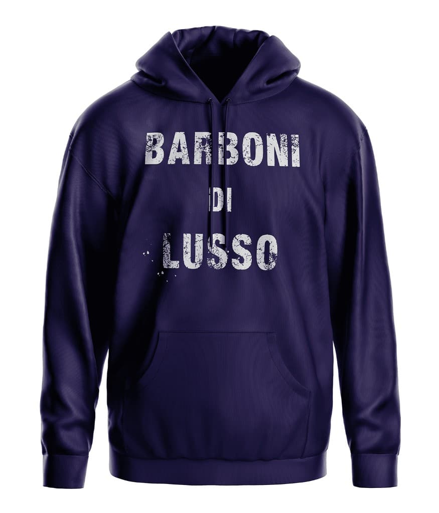 Felpa BARBONI DI LUSSO — Navy