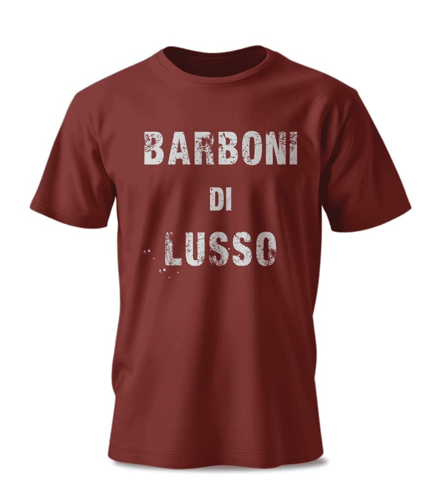 T-shirt BARBONI DI LUSSO — Ruggine